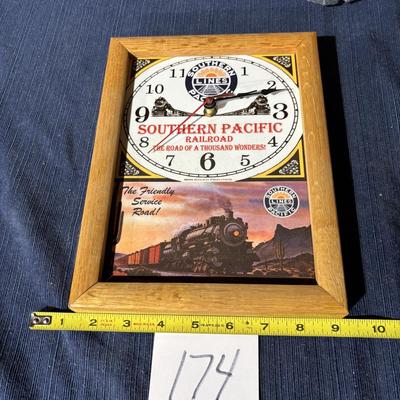 Southern Pacific Railroad Clock