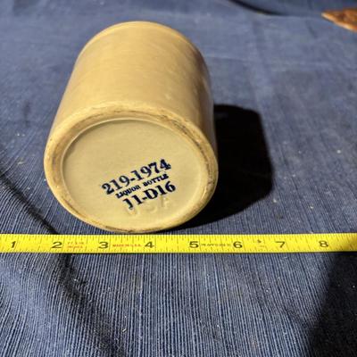 Vintage McCormick Platte Valley Straight Corn Whiskey Jug with Cork Collectible