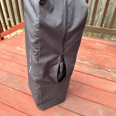 Sale Photo Thumbnail #188: Pack n play is in great condition and has built in carry handle once folded up for easy transportation.