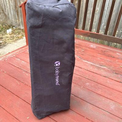 Sale Photo Thumbnail #187: Pack n play is in great condition and has built in carry handle once folded up for easy transportation.