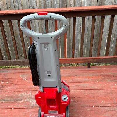 Sale Photo Thumbnail #161: The machine is a powerful, upright carpet cleaner designed for home use, providing professional-grade results by removing embedded dirt and grime.