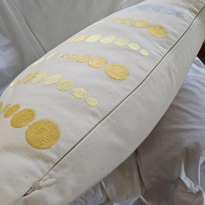 Surya Soft Ottoman w/Throw Pillows (LR-JS)