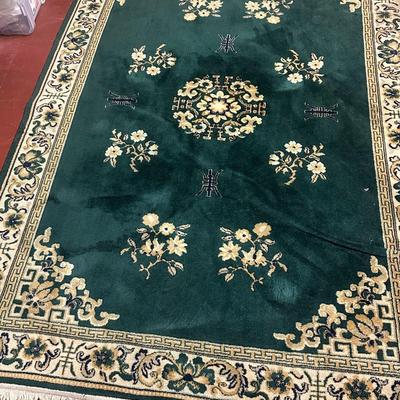 Sale Photo Thumbnail #135: 8’ x 5’ 8” dimensions and made from 100% virgin worsted wool