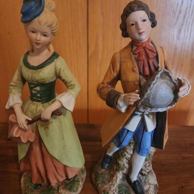 Victorian Statue Set