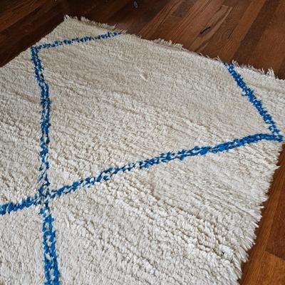 Moroccan Berber Wool Runner/Rug 10'6" x 3' (LR-JS)