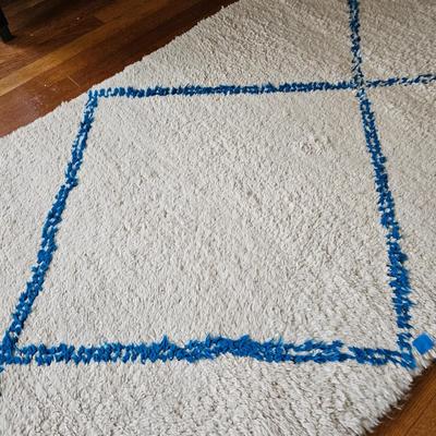 Moroccan Berber Wool Runner/Rug 10'6" x 3' (LR-JS)