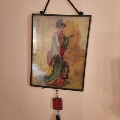 Chinese Geisha Wall Art