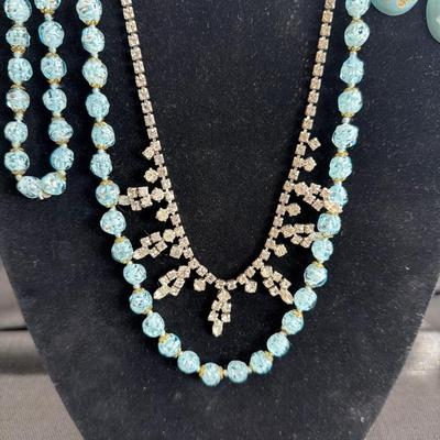 Sale Photo Thumbnail #48: Vintage Jewelry, Rosary, Earrings, Pins, Bracelets and more.