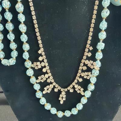 Sale Photo Thumbnail #56: Vintage Jewelry, Rosary, Earrings, Pins, Bracelets and more.