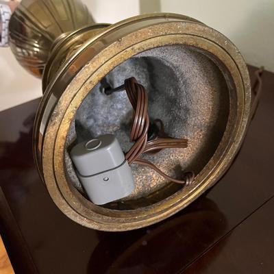 Stiffel Brass Lamp and Shades (B3-BC)