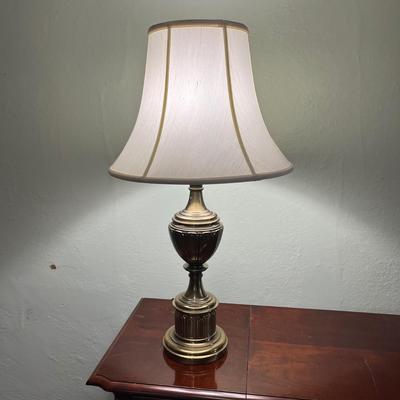 Stiffel Brass Lamp and Shades (B3-BC)