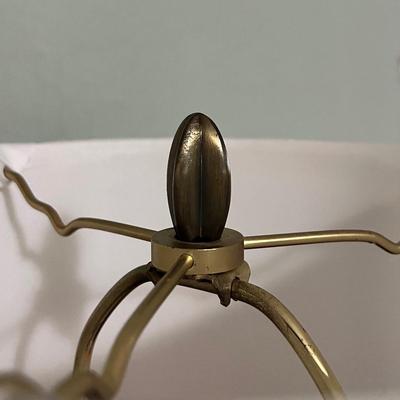 Stiffel Brass Lamp and Shades (B3-BC)