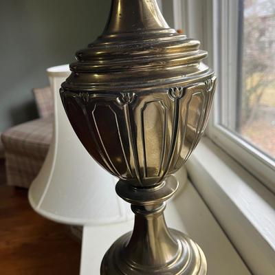 Stiffel Brass Lamp and Shades (B3-BC)