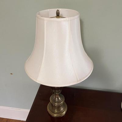 Stiffel Brass Lamp and Shades (B3-BC)