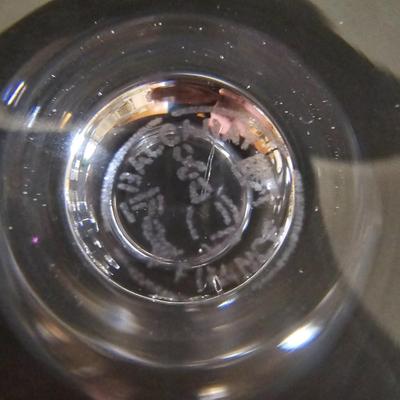 Two Different Styles of Baccarat Wine Glasses (LR-JS)