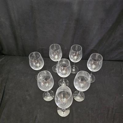 Set of Eight Nachtmann Wine Glasses (LR-JS)