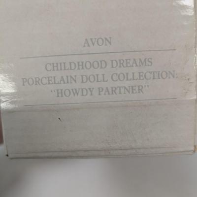Avon Fashion American Times Porcelain Doll Collection w/ Boxes