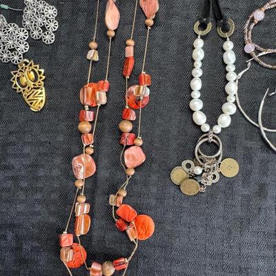 Sale Photo Thumbnail #68: Earrings
Necklaces
Bracelets
Brooches