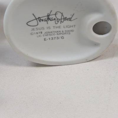 "1978 Jonathan & David" The Original Precious Moments Figurines No Boxes