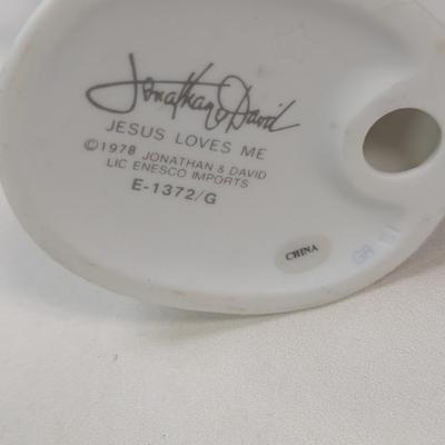 "1978 Jonathan & David" The Original Precious Moments Figurines No Boxes