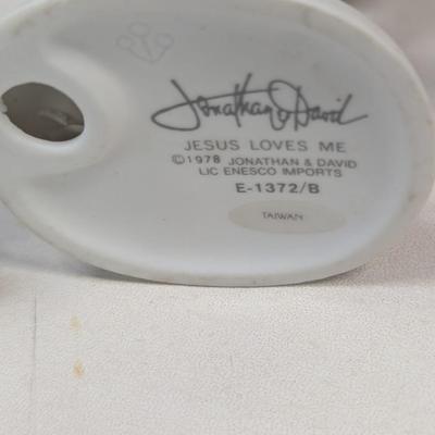 "1978 Jonathan & David" The Original Precious Moments Figurines No Boxes