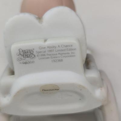 1997 Precious Moments Figure "Give Ability A Chance" No box