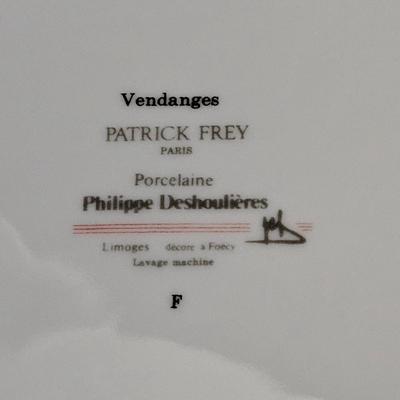 Vendanges China Set & More from Limoges (LR-JS)