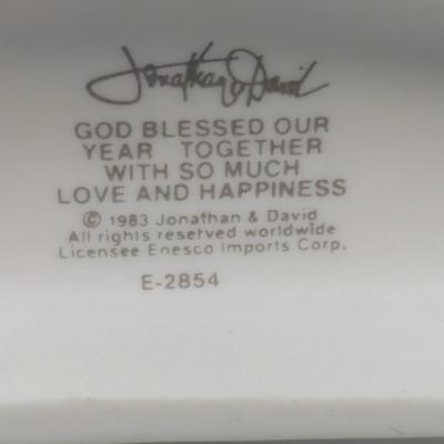 "1983 Jonathan & David" The Original Precious Moments Figurine & 1990 Precious Moments No Boxes