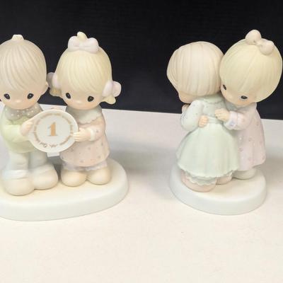"1983 Jonathan & David" The Original Precious Moments Figurine & 1990 Precious Moments No Boxes