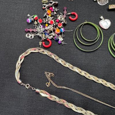 Sale Photo Thumbnail #91: Necklaces
Earrings
Bracelets
Brooches