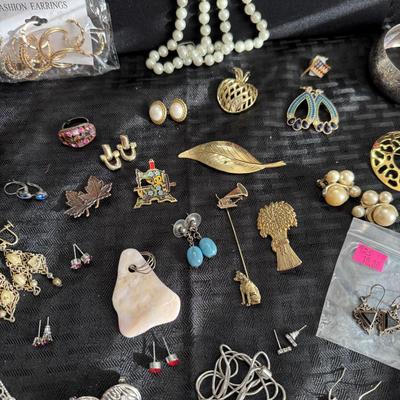 Sale Photo Thumbnail #101: Necklaces
Bracelets
Earrings
Brooches