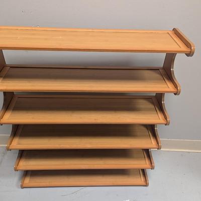 6 Tier Bamboo Shelf