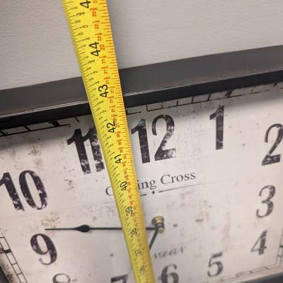 Charing Cross London Wall Clock w/ Collection Slots