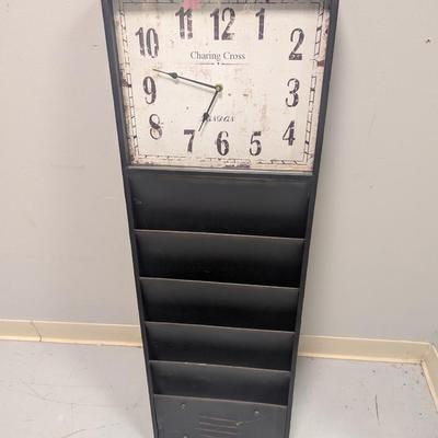Charing Cross London Wall Clock w/ Collection Slots