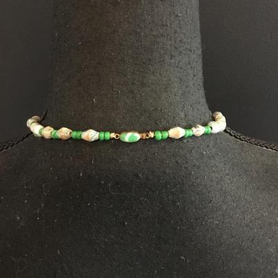 Beautiful vintage Slovakia bead necklace