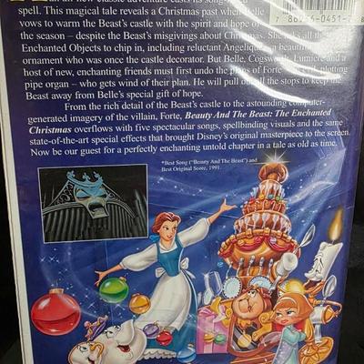 Beauty and the Beast: The Enchanted Christmas (1997) VHS – Walt Disney’s Holiday Disney Classic & Vintage Collector’s Edition