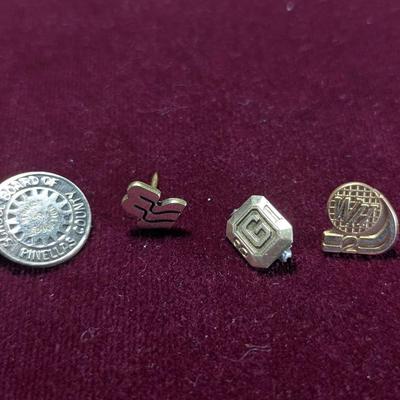 1/10 - 1/10 10kt Gold Filled - 1/10 10kt Pins #5