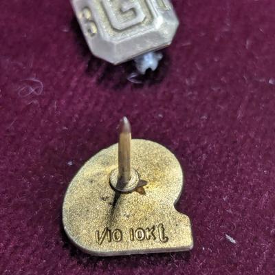 1/10 - 1/10 10kt Gold Filled - 1/10 10kt Pins #5