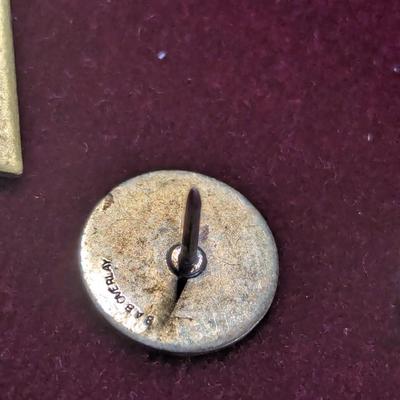 1/10 10kt 1/20kt Lapel Pins #6