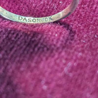 Dason `10kt Claw Mount Gem #7