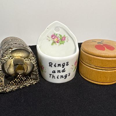 3 ring/trinket holders