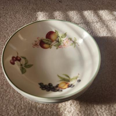 Circular Assorted Fruit Bowls