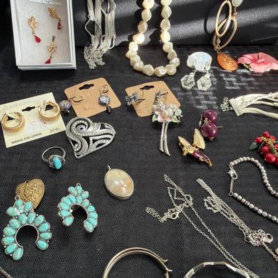 Sale Photo Thumbnail #123: Humming bird Pin, Broach, Earrings, Necklaces, bracelets.