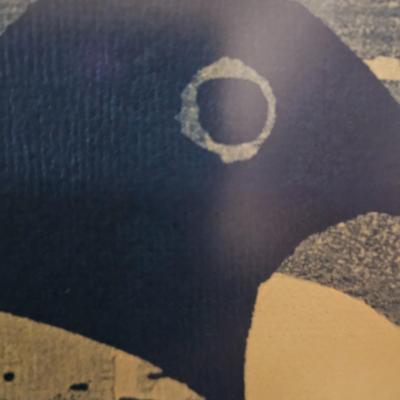 'Seagulls' by Alec Cowan Pencil Signed Wood Block Print (LR-JS)