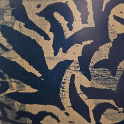 'Seagulls' by Alec Cowan Pencil Signed Wood Block Print (LR-JS)