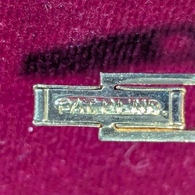 Vintage Tie Clasp & Matching Cuff Links #15