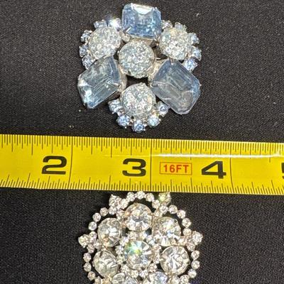 Two vintage brooches