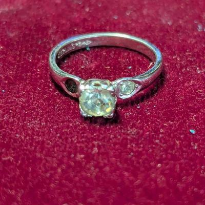 Sterling Ring Missing 1 Stone #18