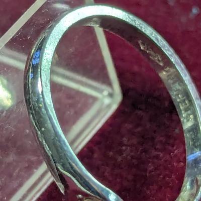 Sterling Ring Missing 1 Stone #18