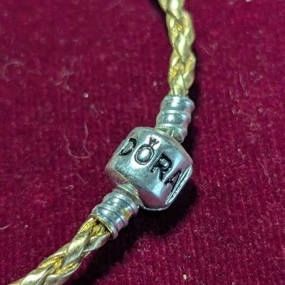 .925 Pandora Jungle Bracelet & Hand Crafted Cocktail Bracelet #3